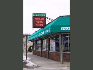 East Side Liquors - LED & Awnings