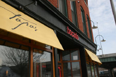 Custom awning graphics and channel lettering