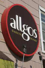 Outdoor Routed Wall Sign Panel with 3 Dimensional Lettering