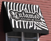 custom pattern awning logo
